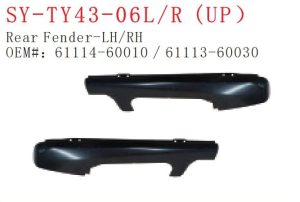 Rear Fender LH/RH - LANDCRUISER 200 2016 SY-TY43-06LR-UP-2
