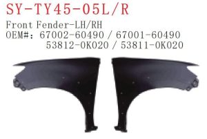 Front Fender L/R - FORTUNER 2006 SY-TY45-05LR