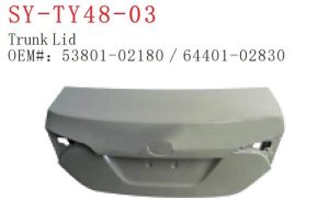 Trunk Lid - COROLLA 2014 US SY-TY48-03