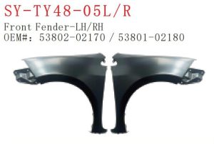 Front Fender L/R - COROLLA 2014 US SY-TY48-05LR