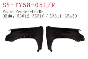 Front Fender L/R - 4RUNNER 2015 SY-TY58-05LR