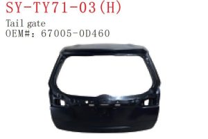 Tail Gate - VIOS(YARIS) 2018 SY-TY71-03-H