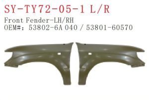 Front Fender L/R - PRADO 90 1998 SY-TY72-05-1LR