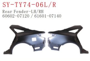 Rear Fender L/R - AVALON 2019 SY-TY74-06LR