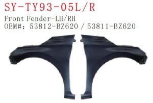 Front Fender L/R - YARIS 2023- SY-TY93-05LR