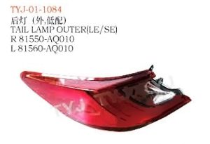 TAIL LAMP OUTER (LE/SE) - CAMRY TYJ-01-1084