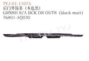 GRNSHS/ABCKDROUTS (BLACK MATT) - CAMRY TYJ-01-1107A