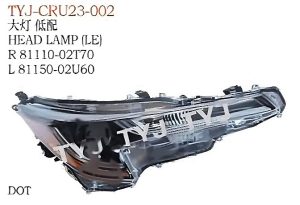 HEAD LAMP (LE) - COROLLA TYJ-CRU23-002
