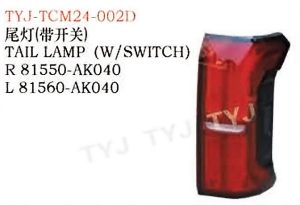 TAIL LAMP (W/SWITCH) - TACOMA TYJ-TCM24-002D