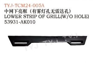 LOWER STRIP OF GRILL (W/OHOLE) – TACOMA
