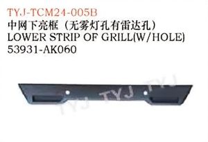 LOWER STRIP OF GRILL (W/HOLE) – TACOMA