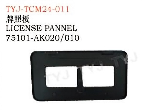 tyj tcm24 011.jpg LICENSE PANNEI - TACOMA TYJ-TCM24-011